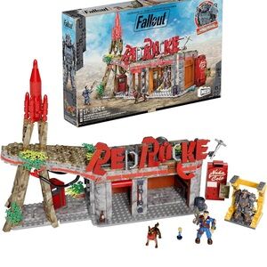 Mega Construx Red Rocket Building Set